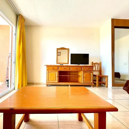 Studio Con Wifi Y Estupenda Piscina En Tenerife Sur * Costa Del Silencio