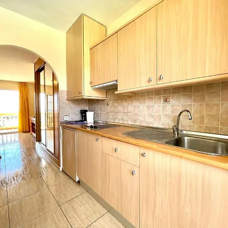 Studio Con Wifi Y Estupenda Piscina En Tenerife Sur Lägenhet *